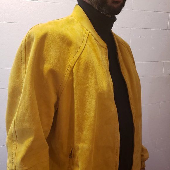 Gucci Suede Bomber Jacket - Picture 3 of 16